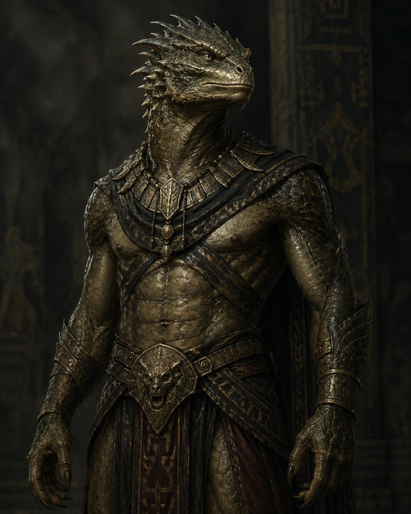 Reptilian humanoid