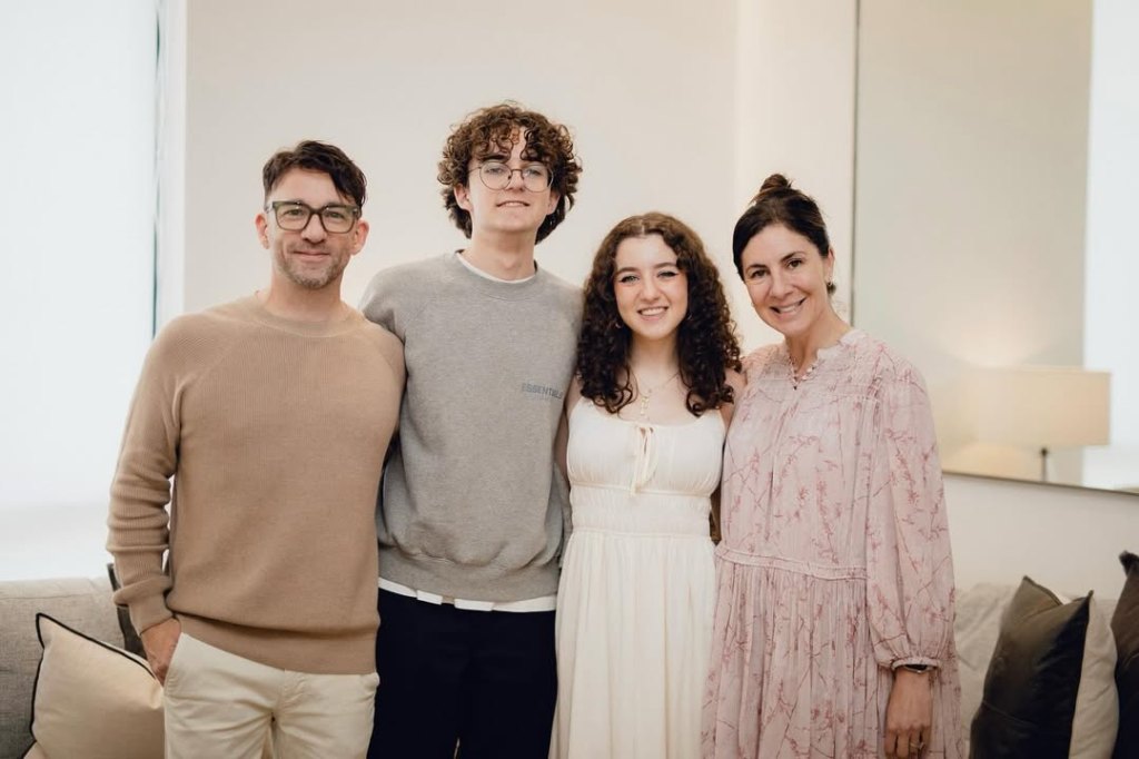 Alex Seeley with her husband, Henry and children, Holly and Taylor