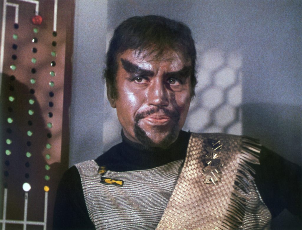 STAR TREK, Michael Ansara, 'Day of theDove', (Season 3, aired Nov. 1, 1968), 1966-69.