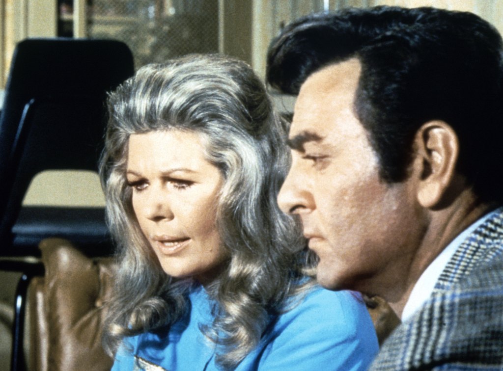 MANNIX, (from left): Loretta Swit, Mike Connors, 1967-75.