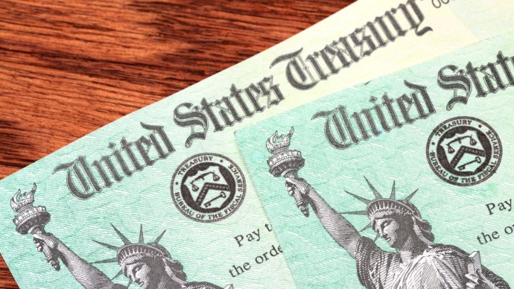 USA Treasury checks