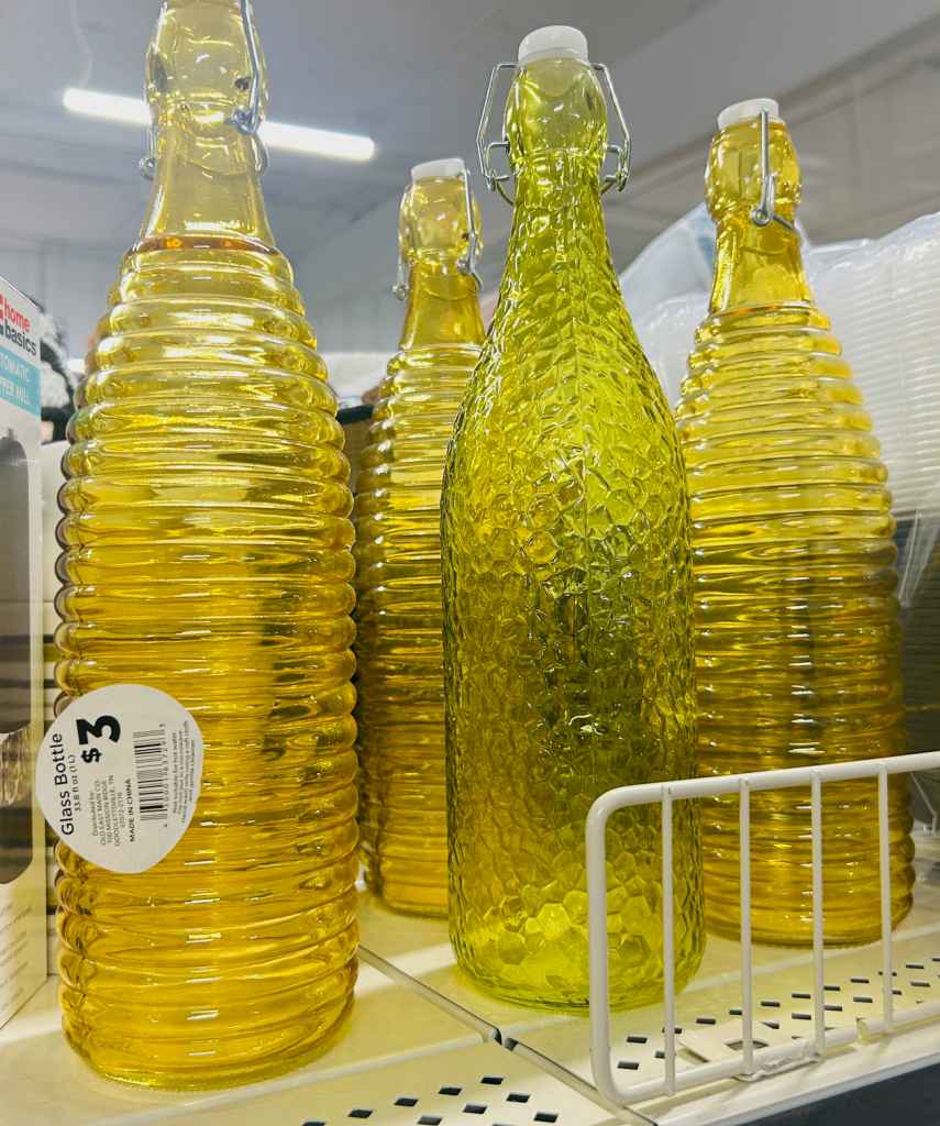 Glass bottles