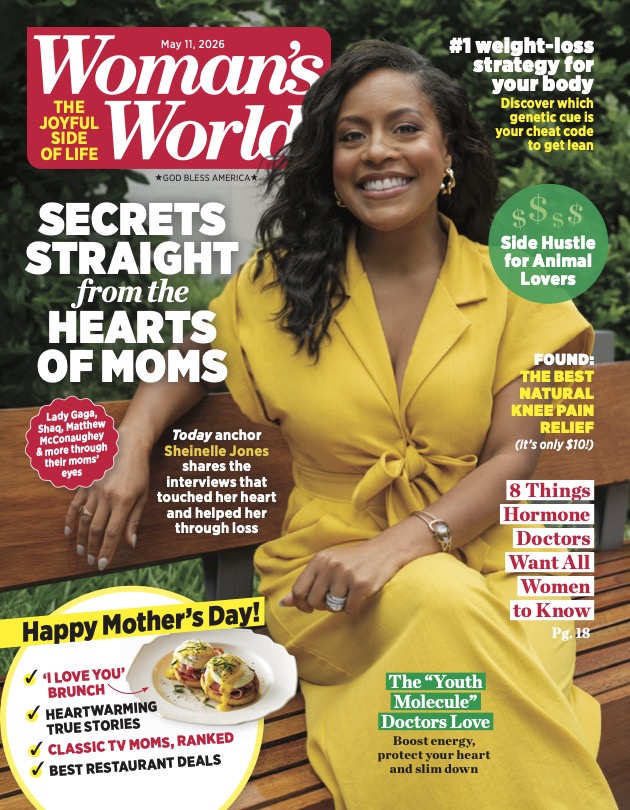 Sheinelle Jones on the cover of Woman's World