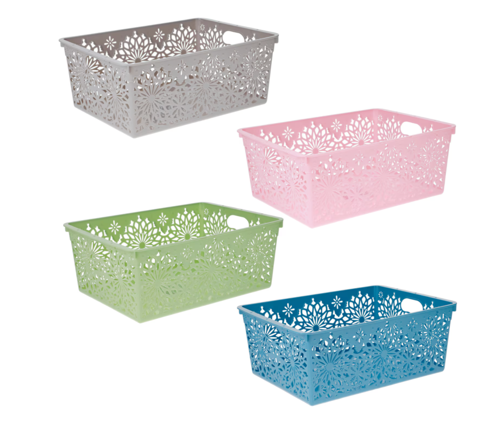 colorful baskets