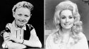 Dolly Parton in 1955 and 1972