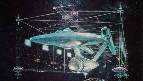 The starship Enterprise as envisioned for 'Star Trek Phase II: In Thy Image'