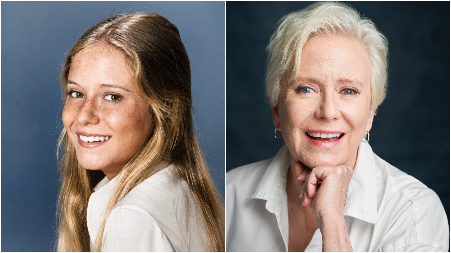 Eve Plumb then and now