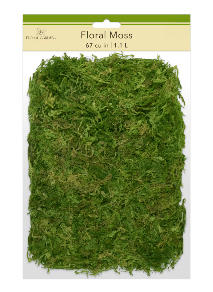 picture of garden moss at Dollar Tree