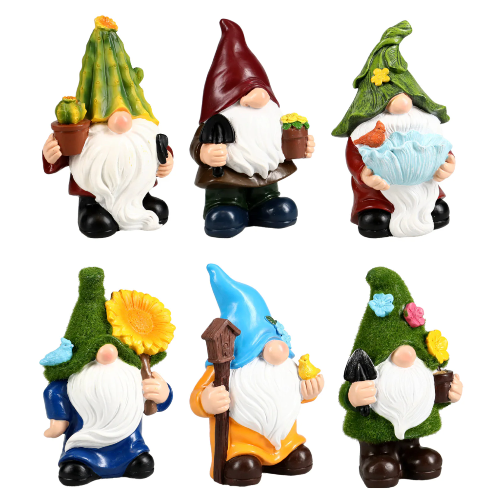 garden gnomes