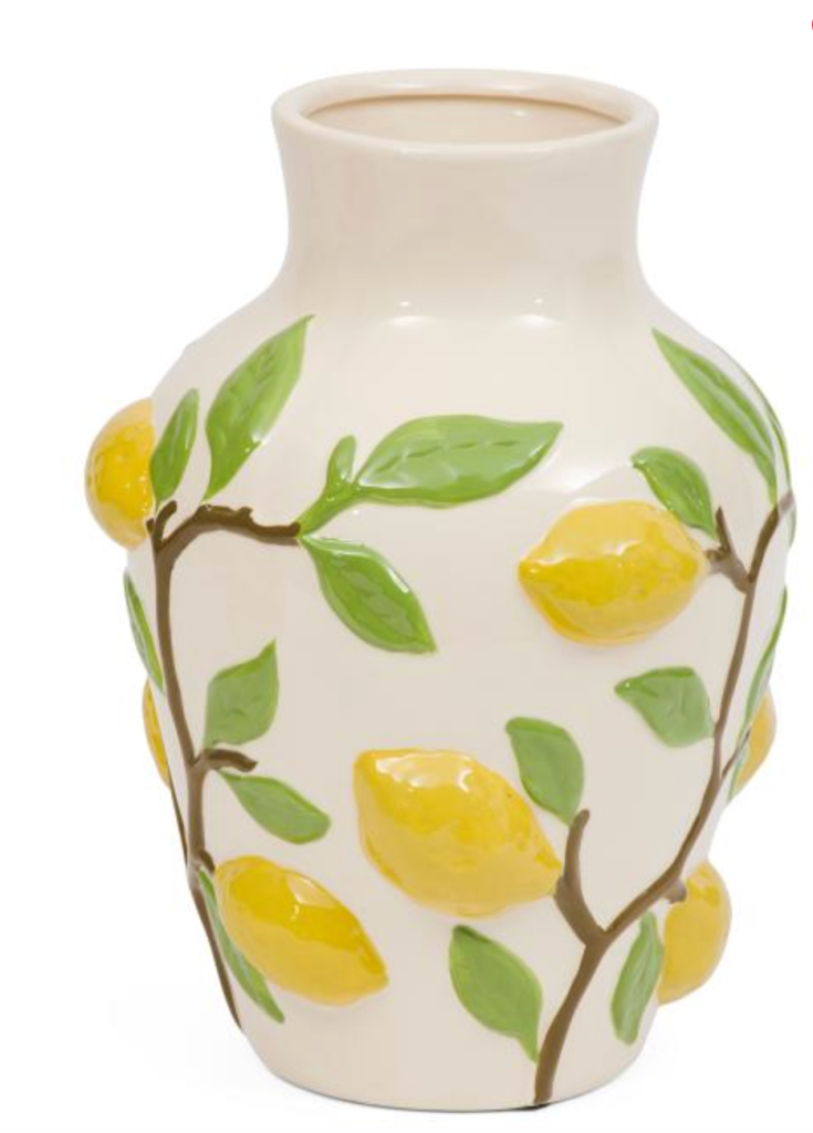 image of lemon vase