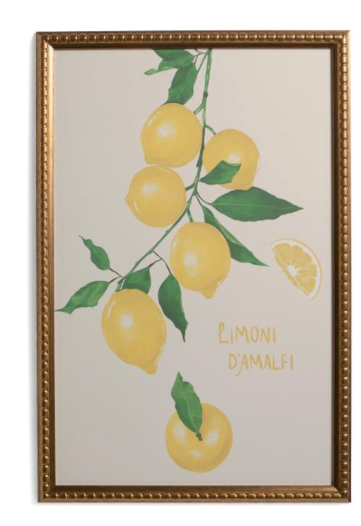 image of lemon wall art