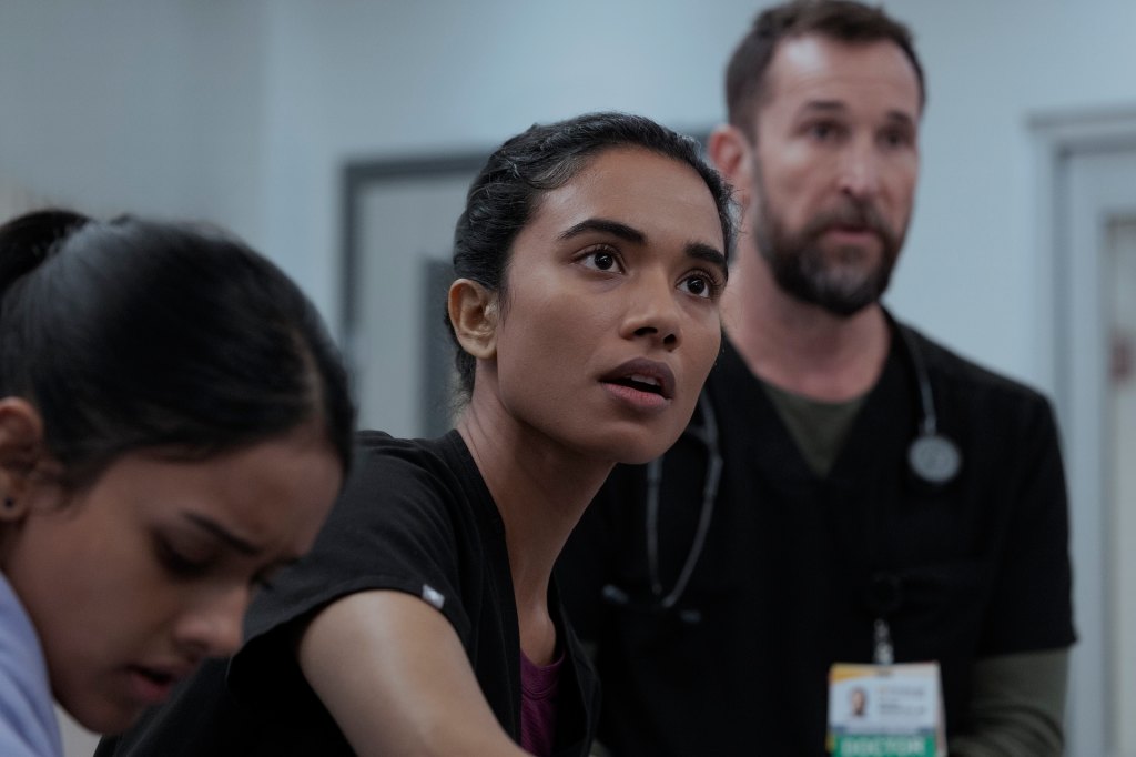 Shabana Azeez, Supriya Ganesh, Noah Wyle, The Pitt, 2026