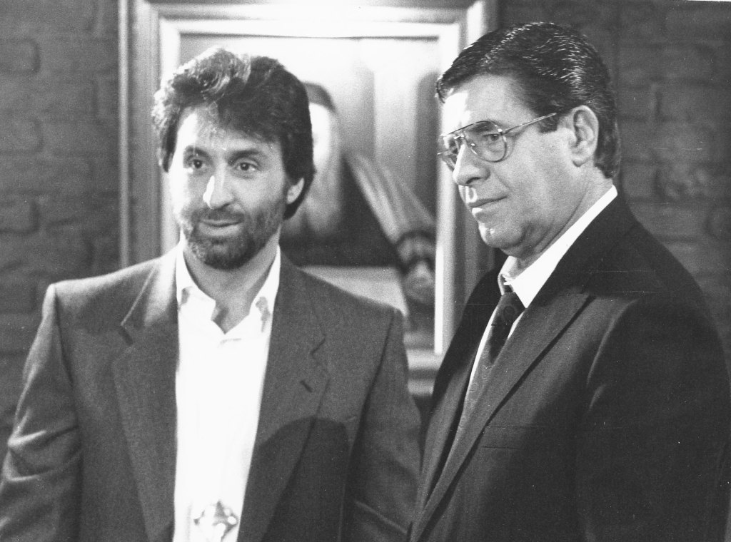 Ron Silver and Jerry Lewis in 'Wiseguy'