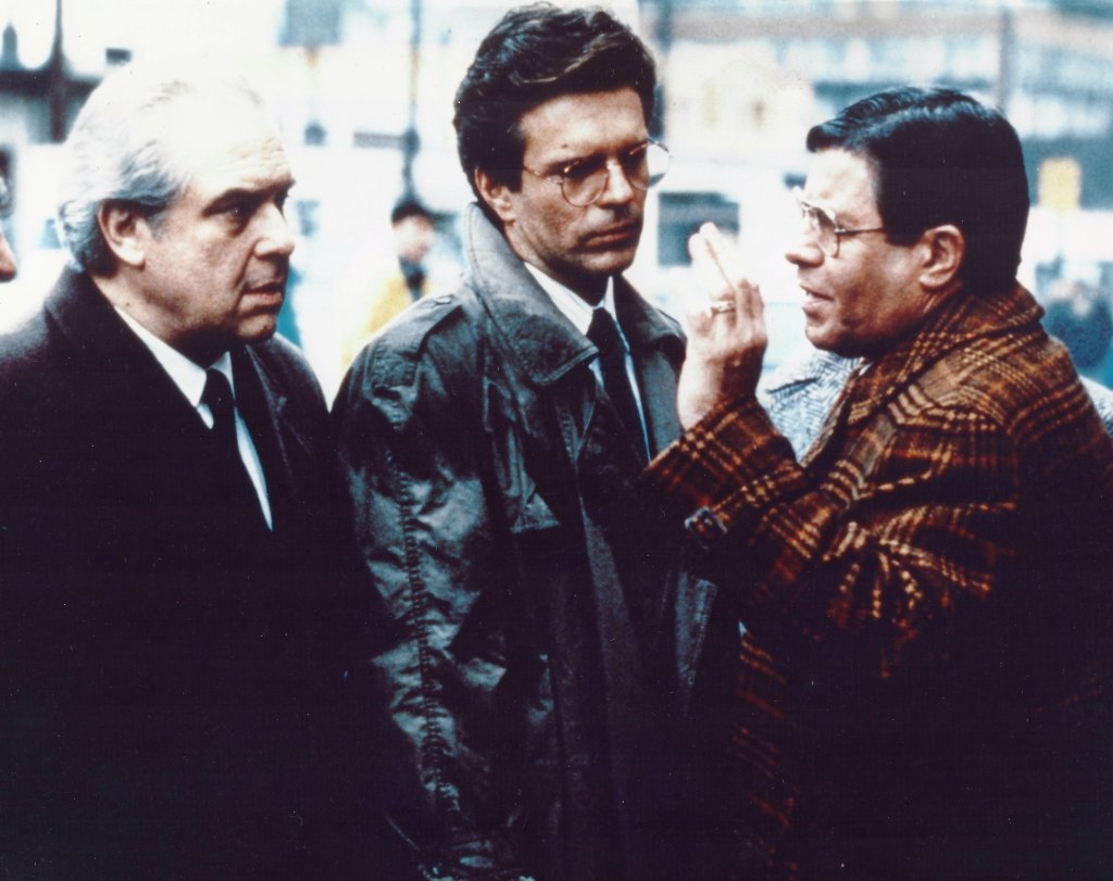 Anthony Denison and Jerry Lewis in 'Wiseguy'