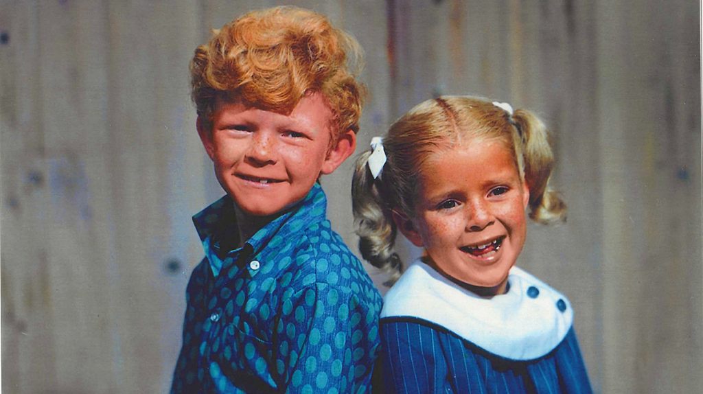 Johnny Whitaker and Anissa Jones