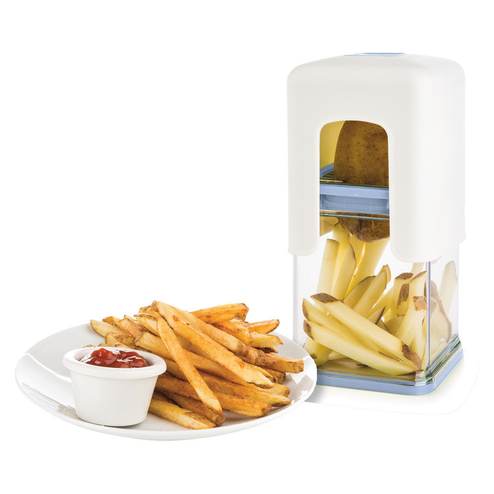 Crofton chopper assortment with raw and cooked fries