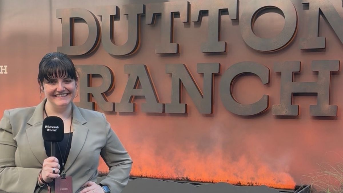 Carissa Mosness on the 'Dutton Ranch' red carpet
