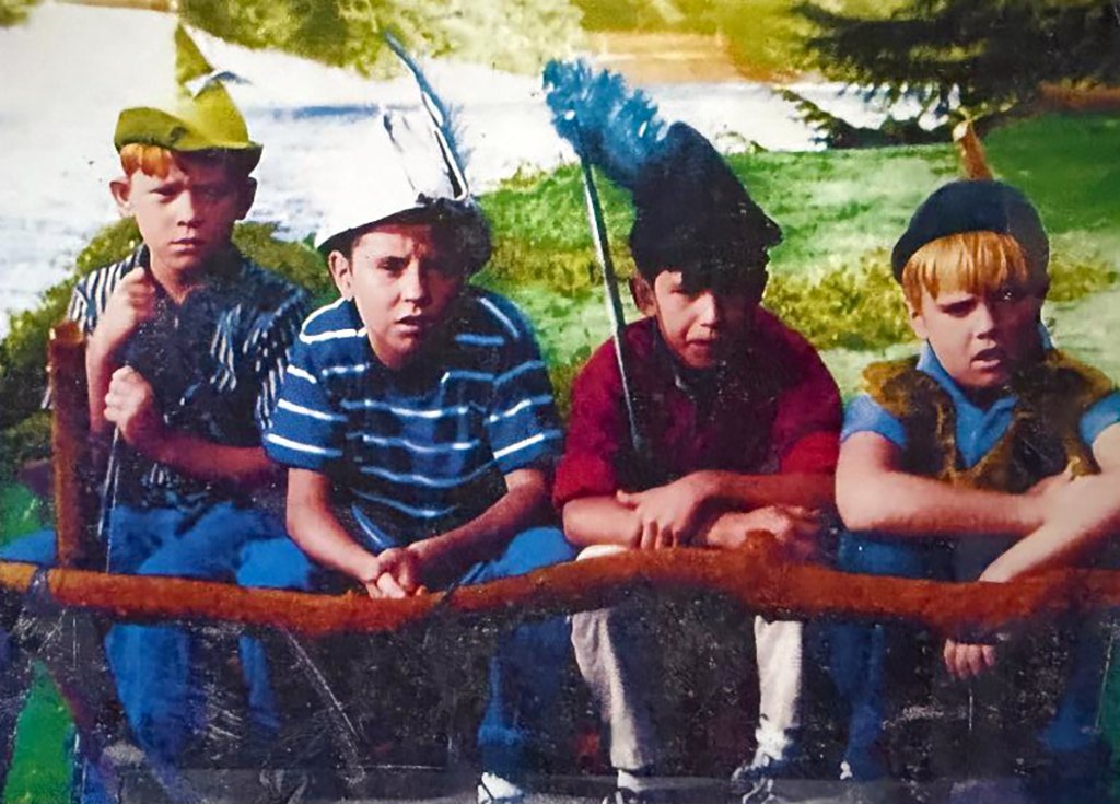 The kids dressed as Robin Hood on 'The Andy Griffith Show'