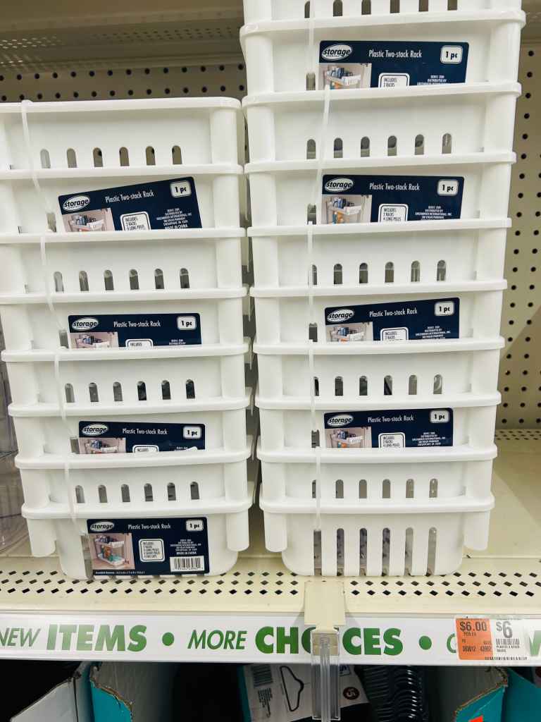 Tiered trays