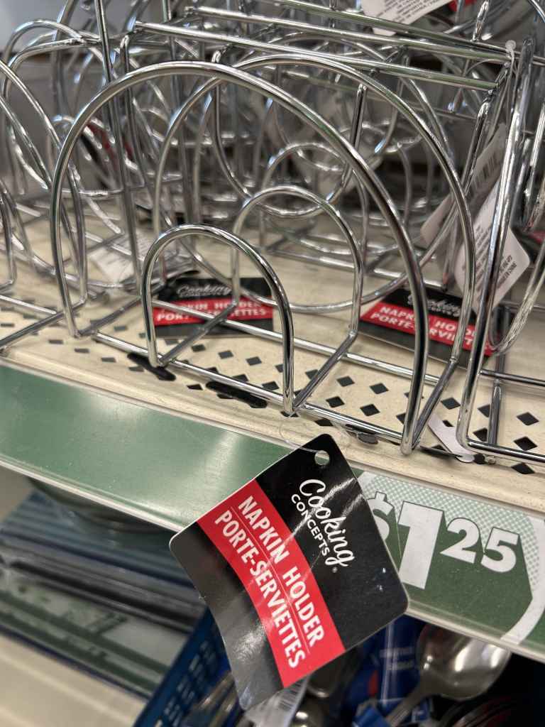 Napkin holder