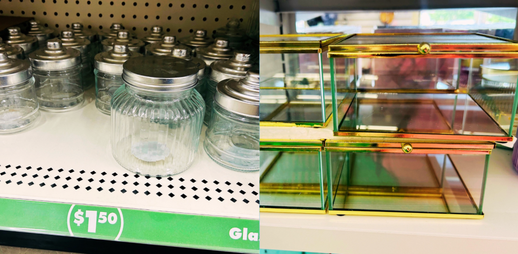 Glass jars