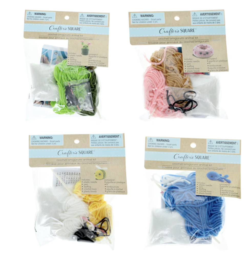 Dollar Tree crochet kits