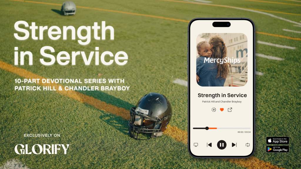 Strenght in service audio series by Glorify app