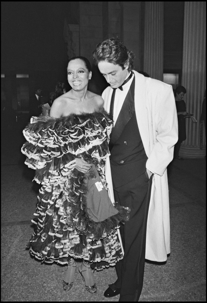 Diana Ross and Patrice Calmette