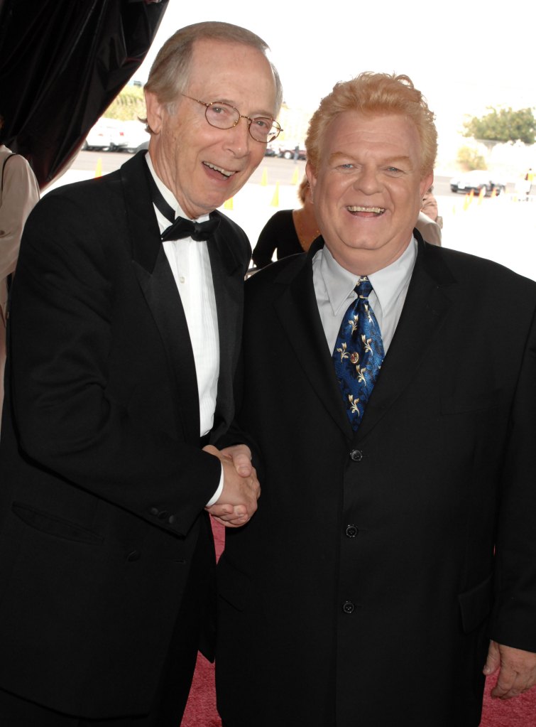 Bernie Kopell and Johnny Whitaker during 5th Annual TV Land Awards - Red Carpet at Barker Hangar in Santa Monica, California, United States. 