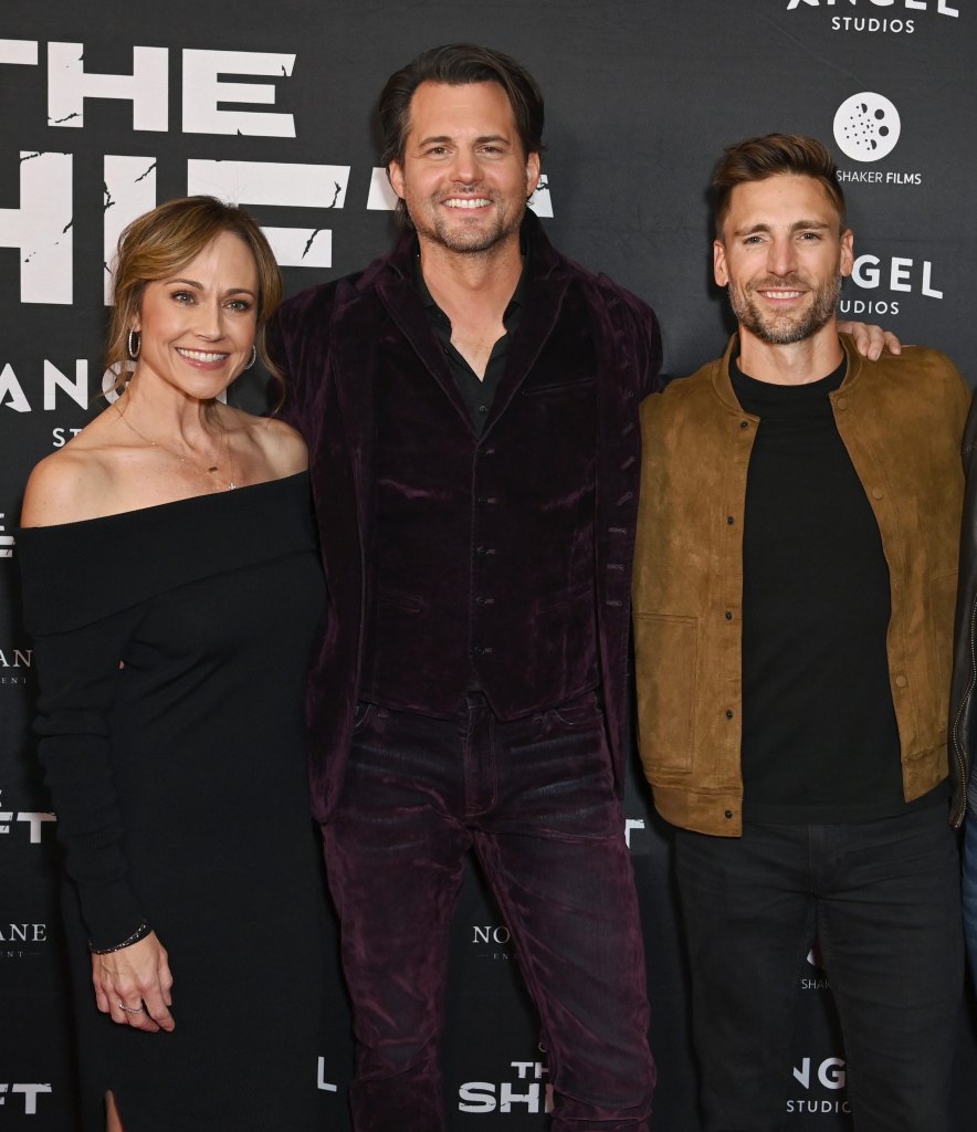 Nikki DeLoach, Kristoffer Polaha and Andrew Walker, 2023