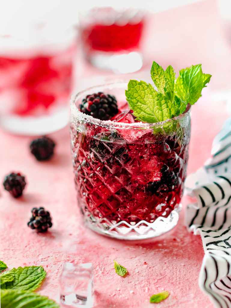 Blackberry cocktail