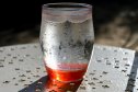 Glass of cold water