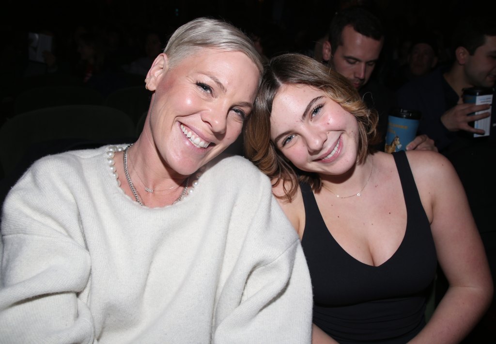 Pink and her daughter Willow Sage Hart, 2025