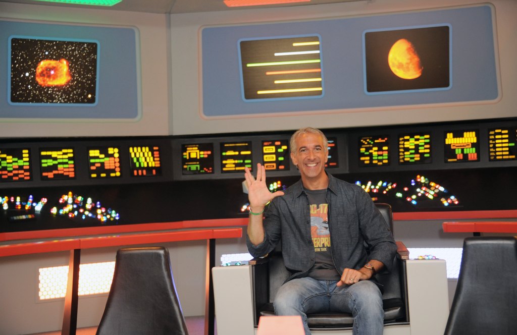 Correspondent Scott Mantz at the 14th annual official Star Trek convention at the Rio Hotel & Casino on August 7, 2015 in Las Vegas, Nevada. 
