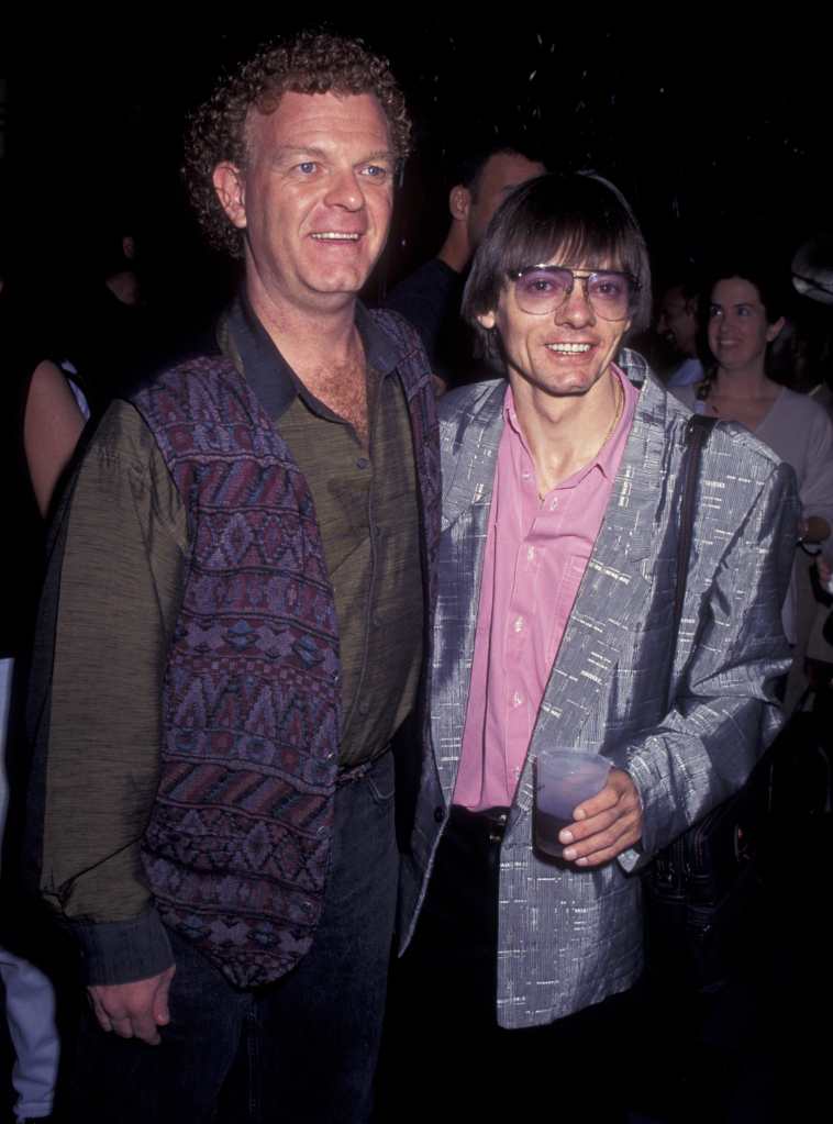 Johnny Whitaker and Jack Wild attend 25th Anniversary Party for HR Pufnstuf on September 13, 1995 at the China Club in New York City.