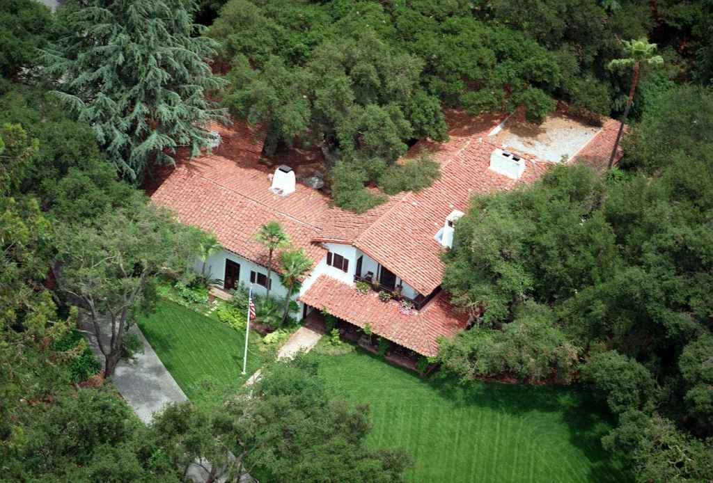5/21/95 Westlake, Calif. The Ranch Home Of Actor Tom Selleck