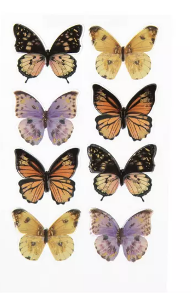 Butterfly stickers
