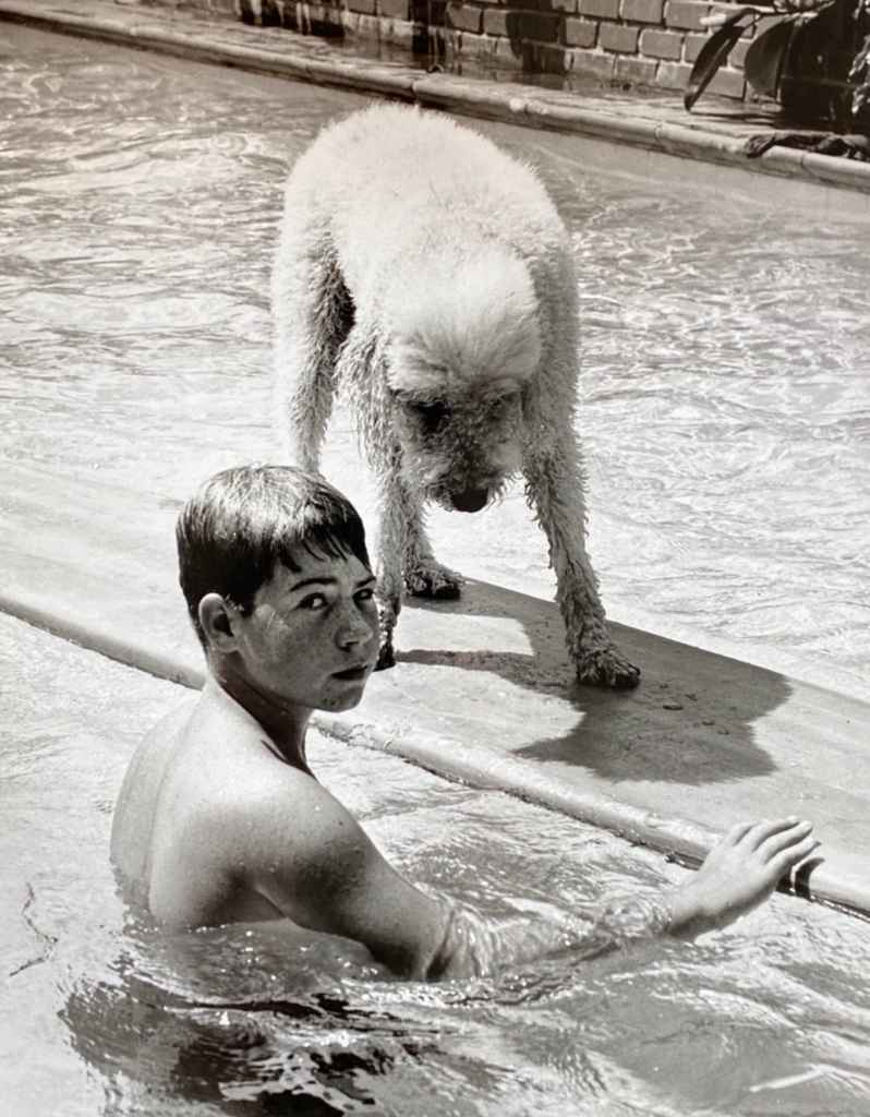 Stanley Livingston and canine friend