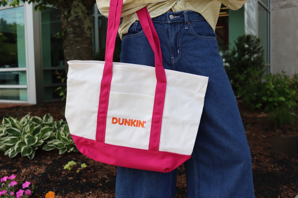 Dunkin' National Donut Day tote