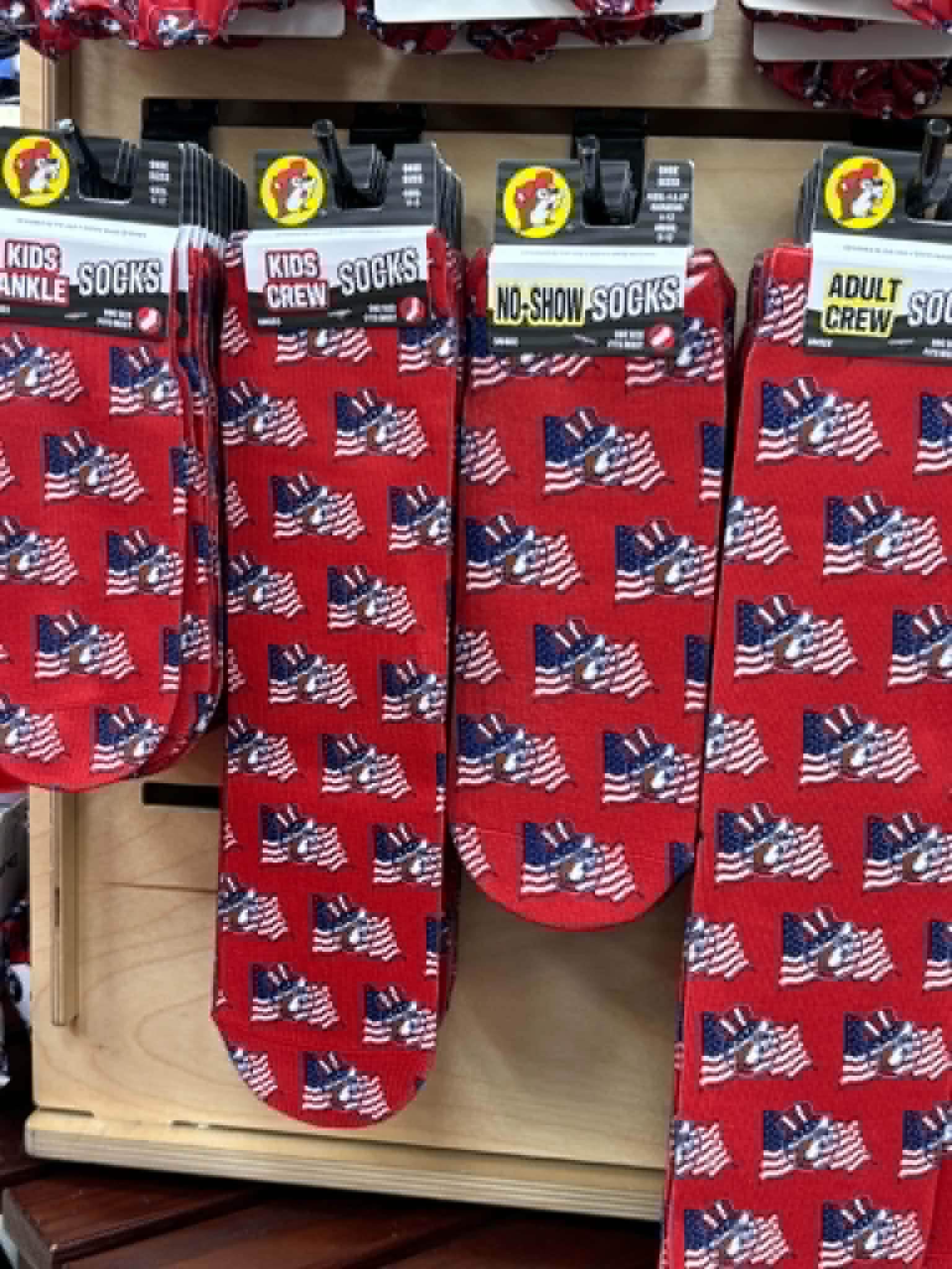 Buc-ees usa socks