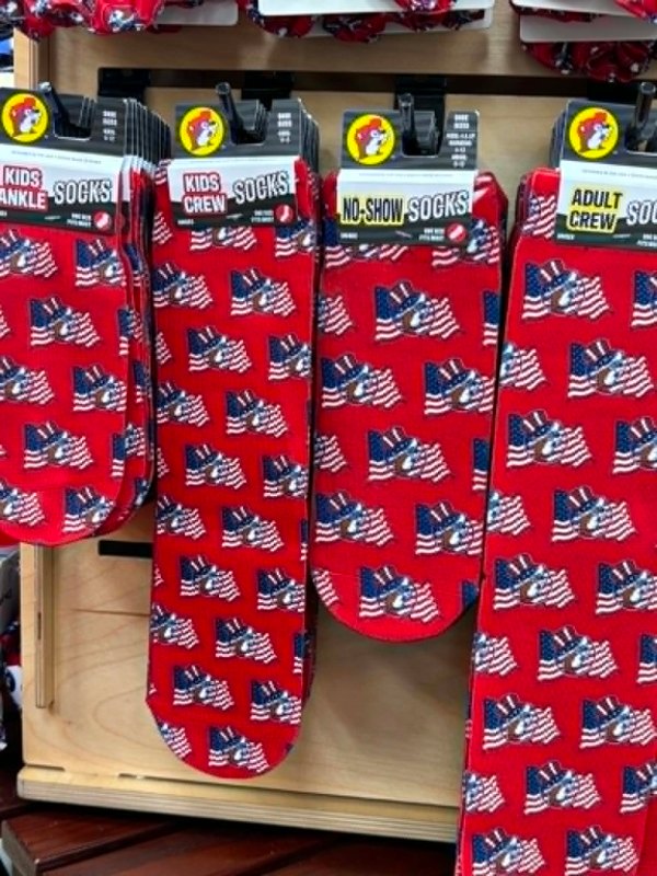 Buc-ees usa socks