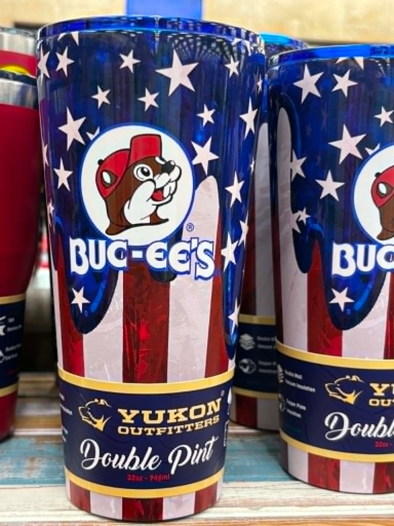 Buc-ees patriotic tumblers