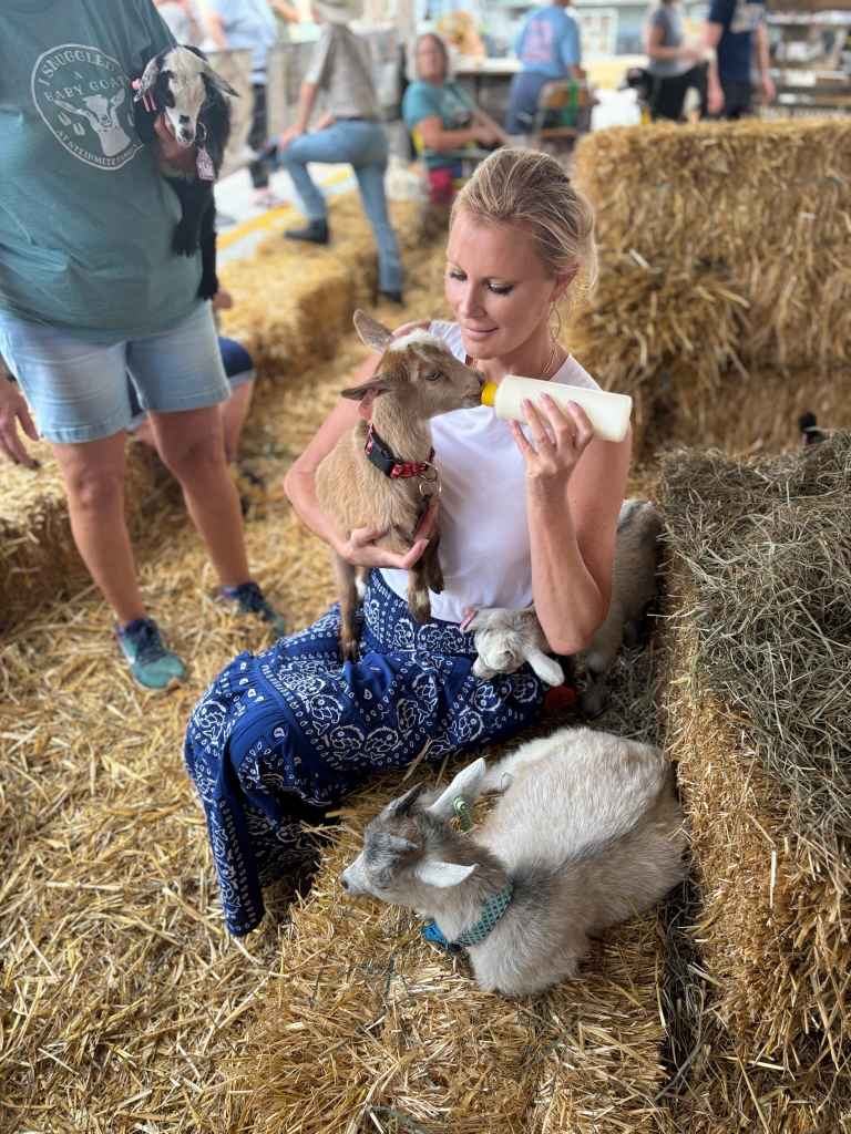 Now, Sandra enjoys all aspects of the fair—from food to agriculture