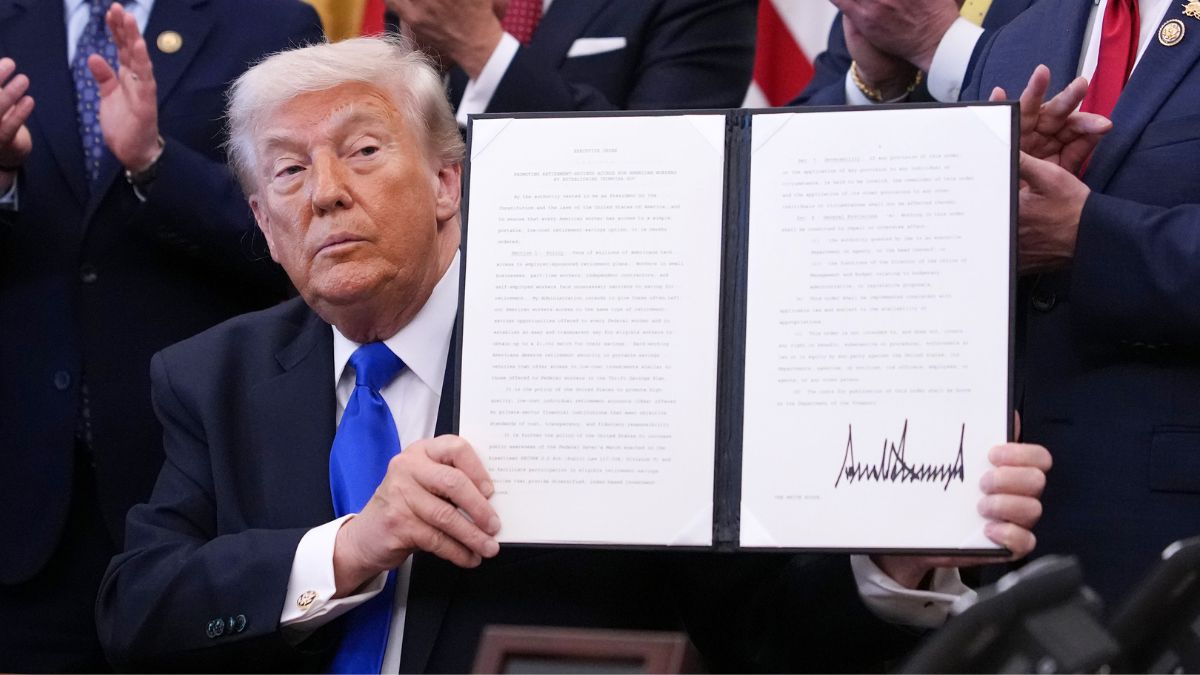 President Donald Trump on April 30, 2026