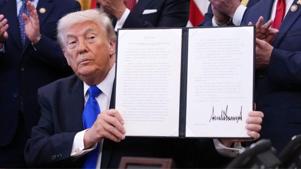 President Donald Trump on April 30, 2026