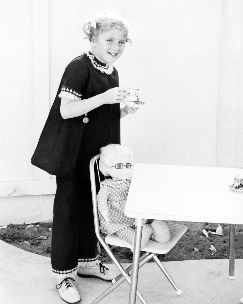 FAMILY AFFAIR, (from left): Anissa Jones, Mrs. Beasley, 1966-71.