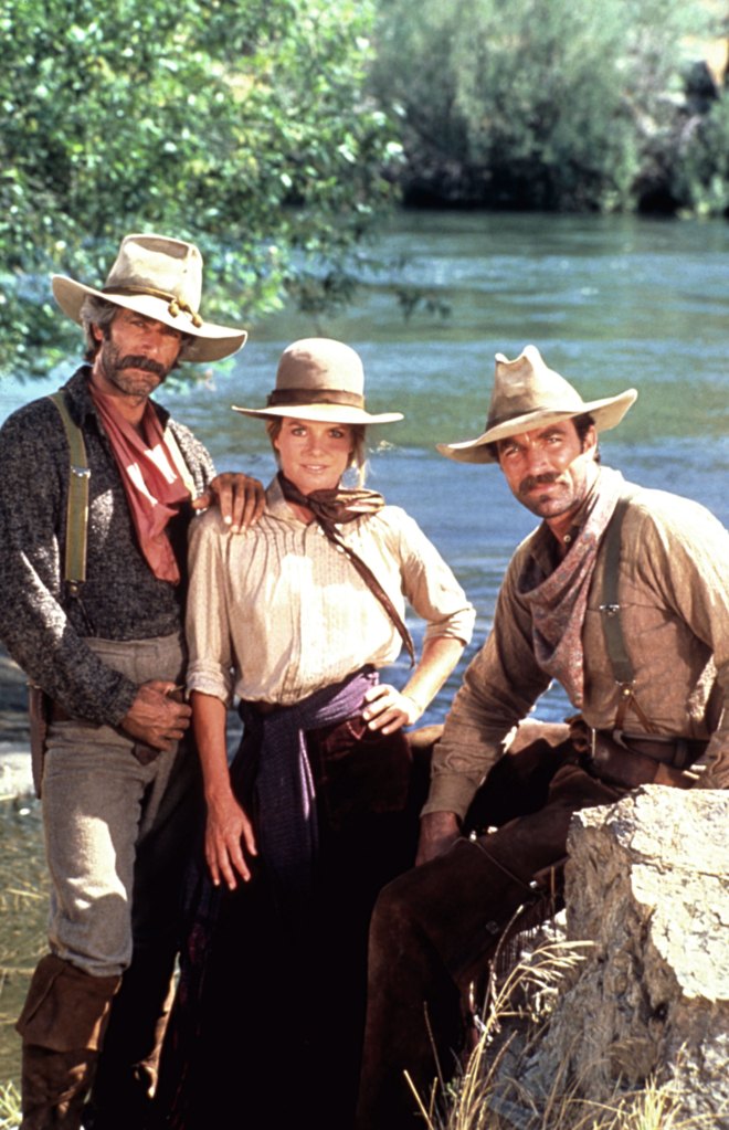 THE SHADOW RIDERS, Sam Elliott, Katharine Ross, Tom Selleck, 1982