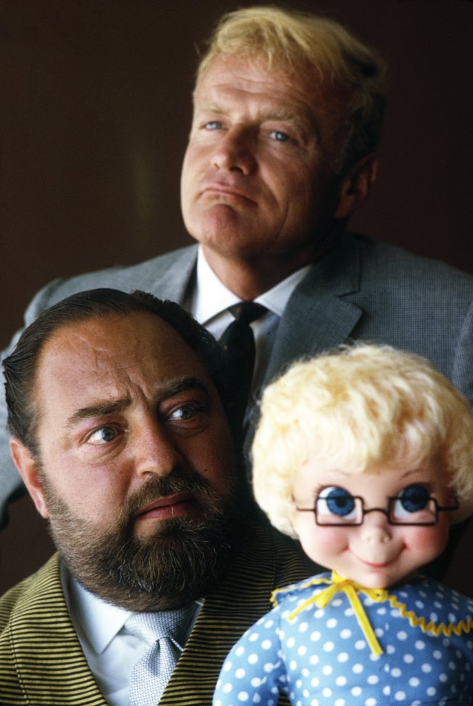 FAMILY AFFAIR, from left: Sebastian Cabot, Brian Keith, (1966)