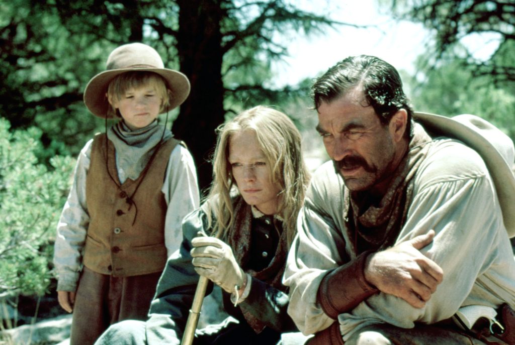 LAST STAND AT SABER RIVER, Haley Joel Osment, Suzy Amis, Tom Selleck, 1997
