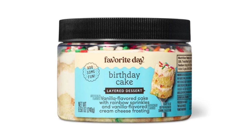Target dot cake